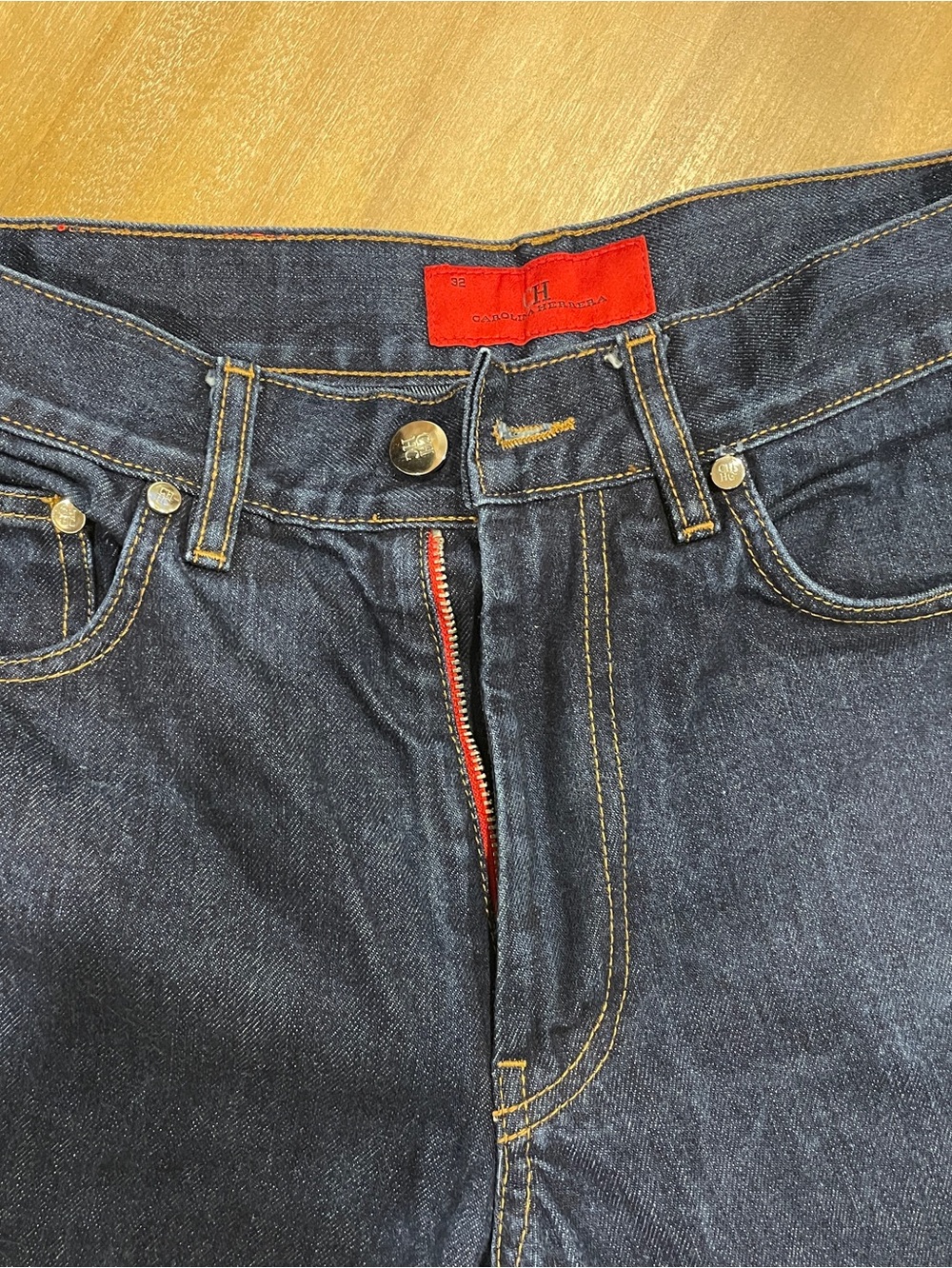 Carolina Herrera Jeans - dark wash 
****THESE HAVE BEEN ALTERED